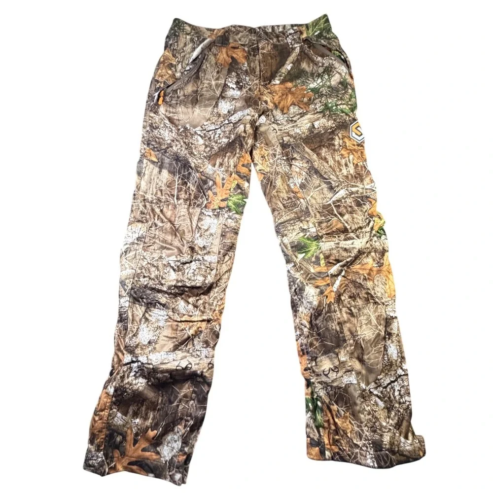ScentLok Carbon Alloy Realtree Edge Camo Hunting Insulated Pants Mens Medium K1